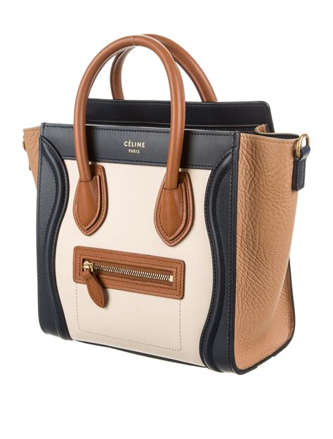 celine luggage bag europe|Celine nano luggage tote bag.